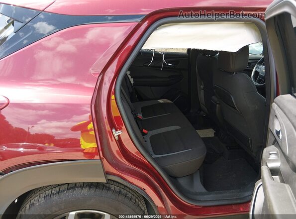 KL79MPS2XNB146062 2022 CHEVROLET TRAILBLAZER Бордовый Вид наклейки с VIN-кодом