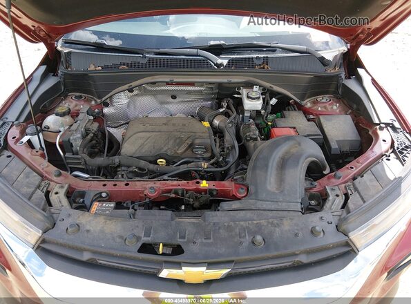 KL79MPS2XNB146062 2022 CHEVROLET TRAILBLAZER Бордовый Вид сзади