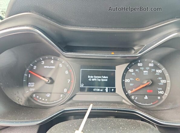KL79MPS2XPB016494 2023 CHEVROLET TRAILBLAZER White Vista del cuadro de instrumentos