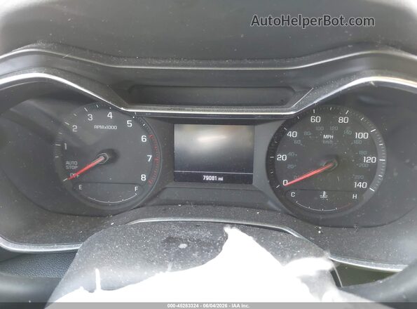 KL79MPSL0MB033907 2021 CHEVROLET TRAILBLAZER Gray Rear seats view
