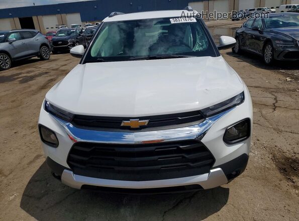 KL79MPSL0MB043546 2021 CHEVROLET TRAILBLAZER White Вид спереду