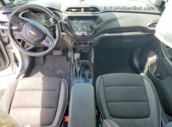 KL79MPSL0MB043546 2021 CHEVROLET TRAILBLAZER White Вид панелі приладів