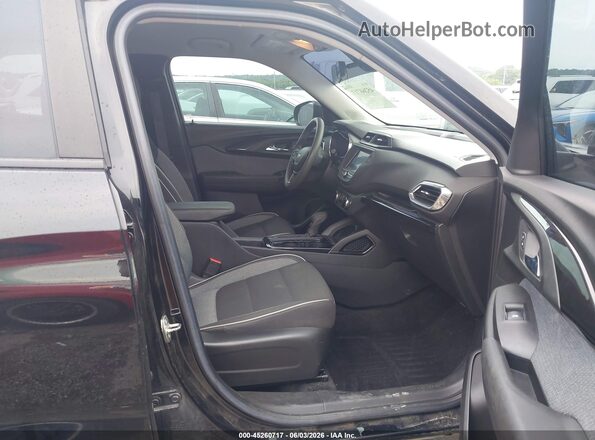 KL79MPSL0NB052698 2022 CHEVROLET TRAILBLAZER Black Widok wnętrza z przodu