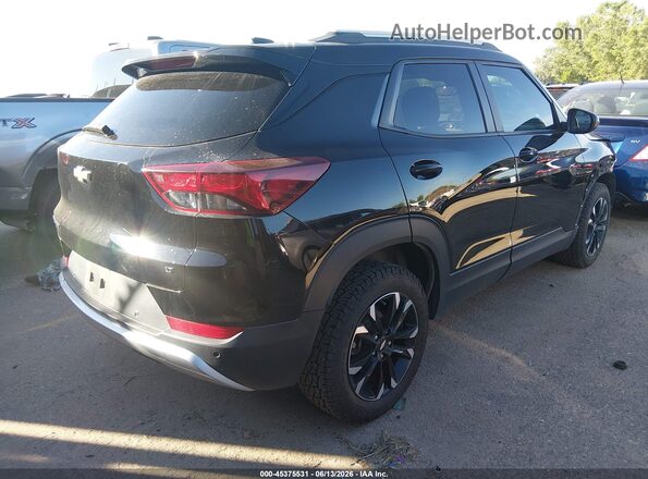 KL79MPSL0NB110387 2022 CHEVROLET TRAILBLAZER Black Tył prawy