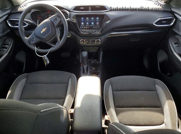 KL79MPSL0PB191880 2023 CHEVROLET TRAILBLAZER Gray Dashboard view