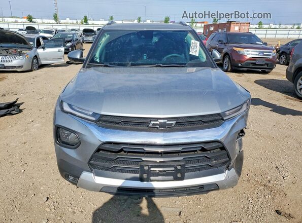 KL79MPSL0PB191880 2023 CHEVROLET TRAILBLAZER Gray Front view