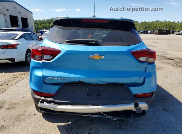 KL79MPSL0SB070632 2025 CHEVROLET TRAILBLAZER Blue უკანა ხედი