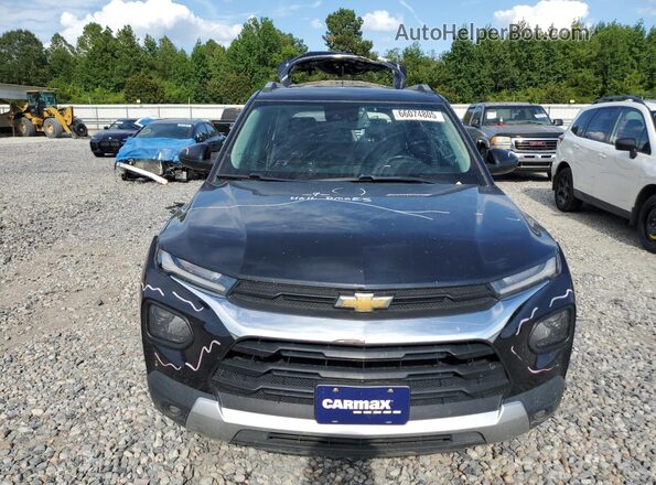 KL79MPSL1MB035794 2021 CHEVROLET TRAILBLAZER Black Front view