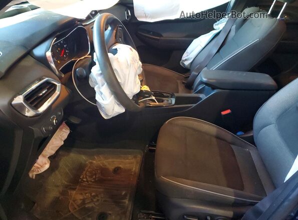 KL79MPSL1NB029334 2022 CHEVROLET TRAILBLAZER Blue Front interior view
