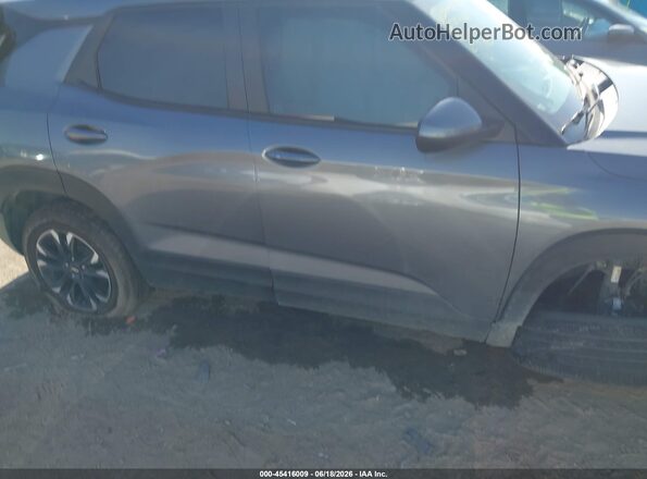 KL79MPSL1NB051107 2022 CHEVROLET TRAILBLAZER Gray Widok zestawu wskaźników