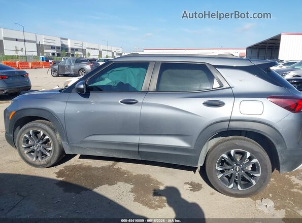 KL79MPSL1NB051107 2022 CHEVROLET TRAILBLAZER Gray Widok wnętrza z tyłu