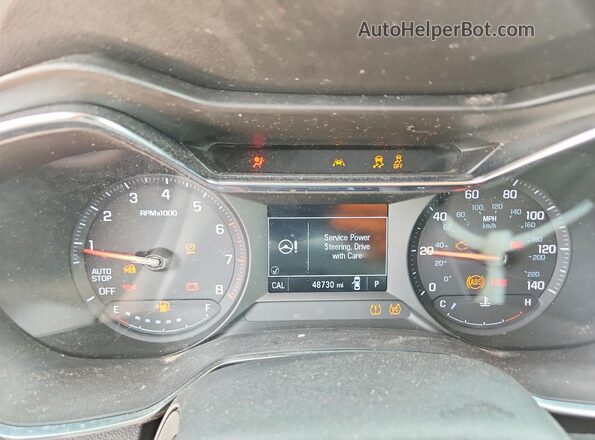 KL79MPSL1NB064875 2022 CHEVROLET TRAILBLAZER Black Սարքավորումների վահանակի տեսք