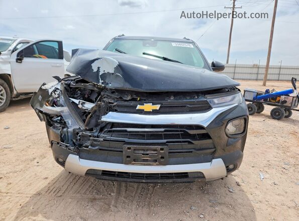KL79MPSL1NB064875 2022 CHEVROLET TRAILBLAZER Black Դիմացի տեսք