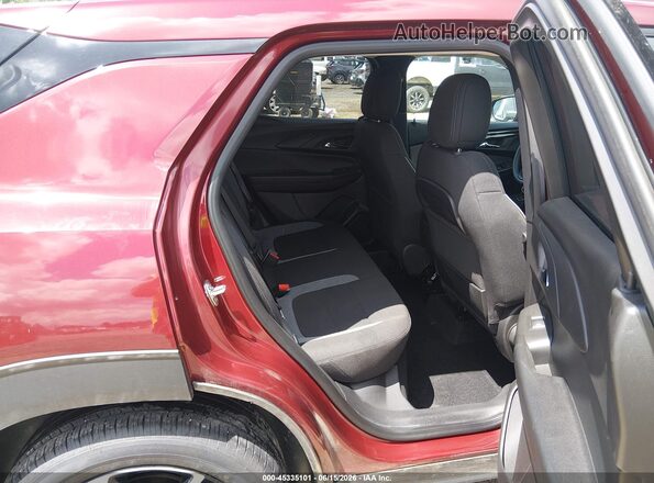 KL79MPSL1SB191668 2025 CHEVROLET TRAILBLAZER Maroon VIN կոդի պիտակի տեսք