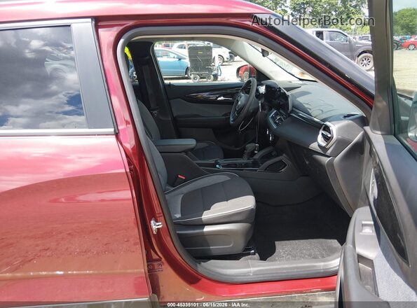 KL79MPSL1SB191668 2025 CHEVROLET TRAILBLAZER Maroon Սալոնի դիմացի տեսք
