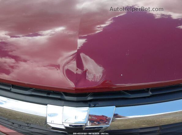 KL79MPSL1SB191668 2025 CHEVROLET TRAILBLAZER Maroon Դիմացի տեսք