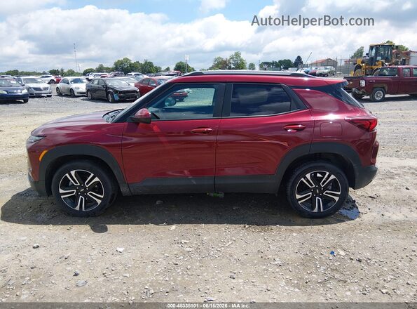 KL79MPSL1SB191668 2025 CHEVROLET TRAILBLAZER Maroon Սալոնի 360 աստիճան տեսք
