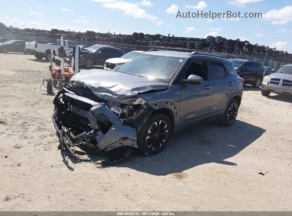 KL79MPSL2MB125522 2021 CHEVROLET TRAILBLAZER Серый Передняя левая четверть