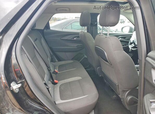 KL79MPSL2NB046336 2022 CHEVROLET TRAILBLAZER Black Rear seats view