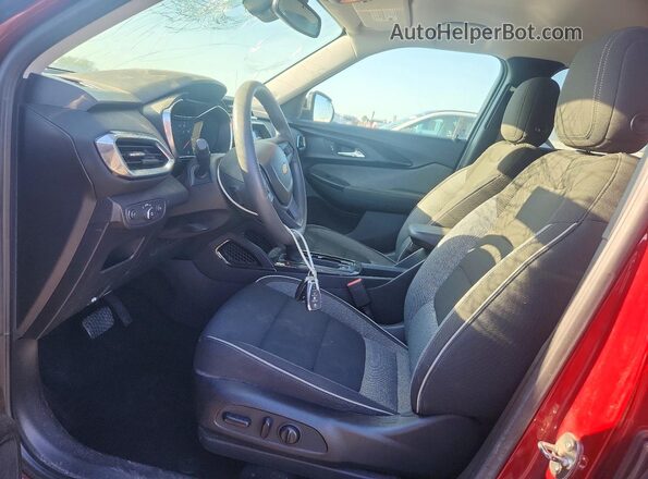 KL79MPSL2NB085069 2022 CHEVROLET TRAILBLAZER Бордовый Вид салона спереди
