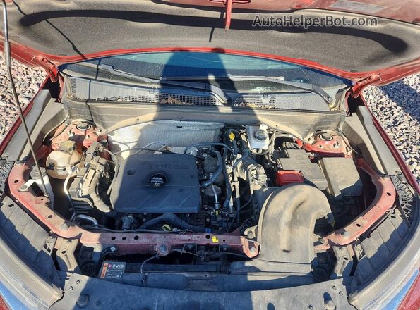KL79MPSL2NB085069 2022 CHEVROLET TRAILBLAZER Бордовый Вид задней части салона
