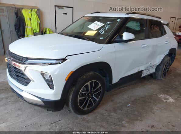 KL79MPSL2RB130369 2024 CHEVROLET TRAILBLAZER White Передня ліва чверть