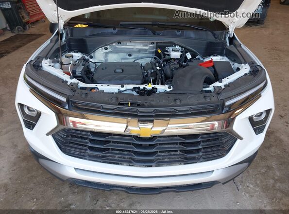 KL79MPSL2RB130369 2024 CHEVROLET TRAILBLAZER White Вид ззаду