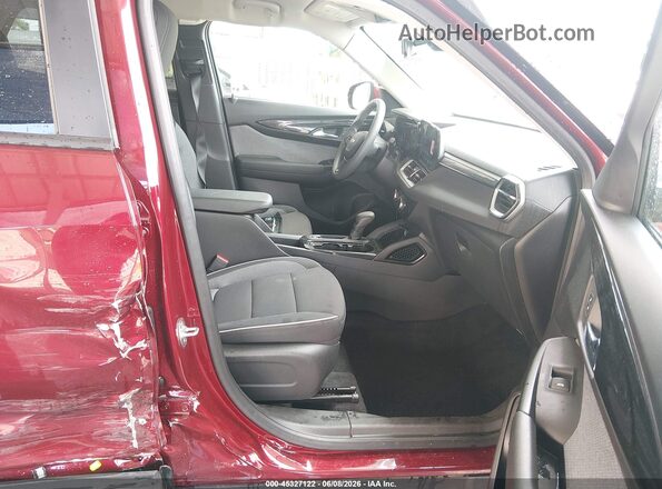 KL79MPSL2SB182381 2025 CHEVROLET TRAILBLAZER Red Front interior view