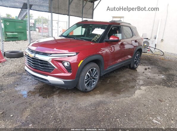 KL79MPSL2SB182381 2025 CHEVROLET TRAILBLAZER Red Front left