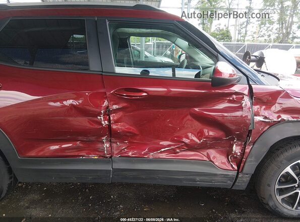 KL79MPSL2SB182381 2025 CHEVROLET TRAILBLAZER Red Front view