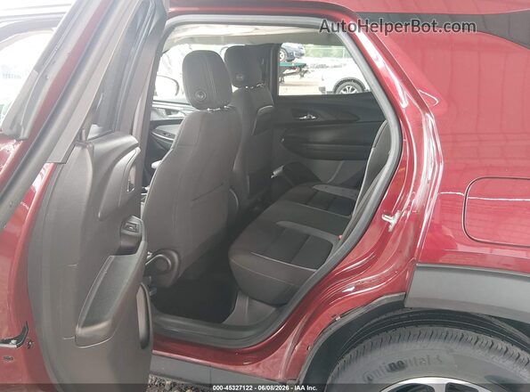 KL79MPSL2SB182381 2025 CHEVROLET TRAILBLAZER Red VIN sticker view