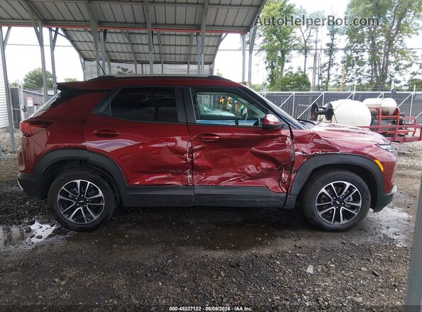 KL79MPSL2SB182381 2025 CHEVROLET TRAILBLAZER Red Rear interior view