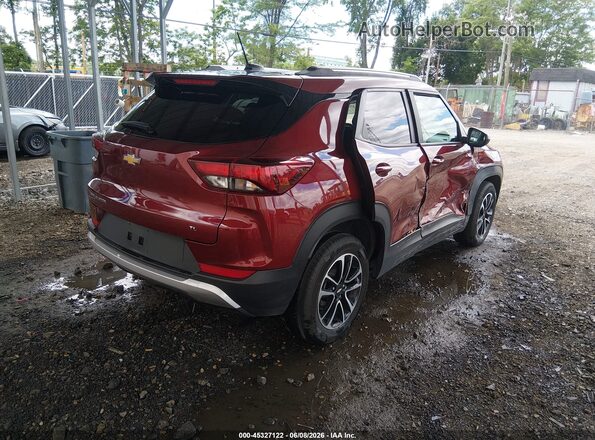 KL79MPSL2SB182381 2025 CHEVROLET TRAILBLAZER Red Rear right