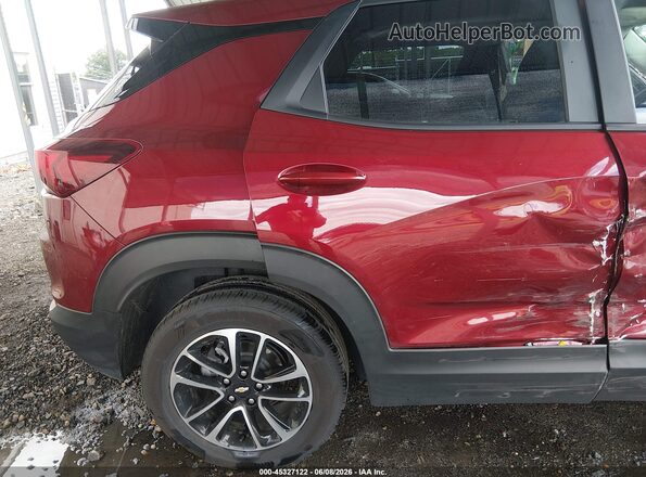 KL79MPSL2SB182381 2025 CHEVROLET TRAILBLAZER Red 