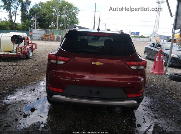 KL79MPSL2SB182381 2025 CHEVROLET TRAILBLAZER Red 
