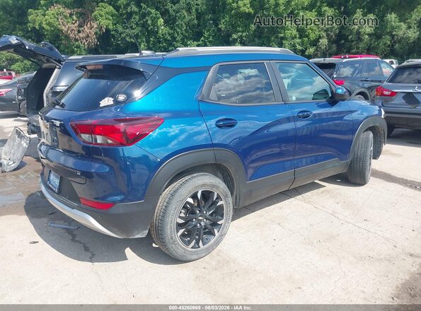 KL79MPSL3MB053116 2021 CHEVROLET TRAILBLAZER Blue Задня права чверть