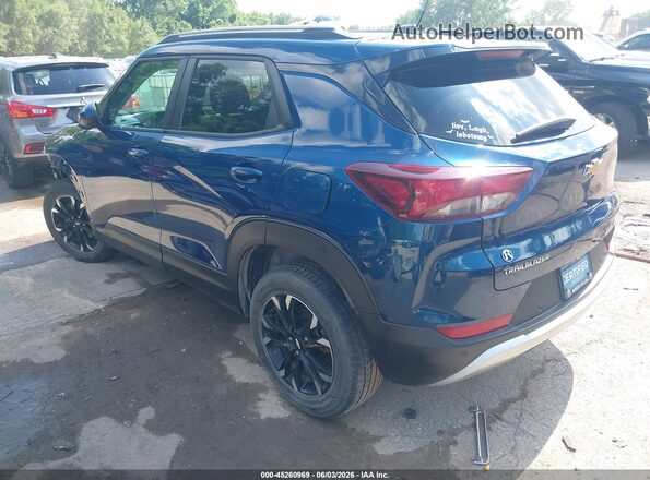 KL79MPSL3MB053116 2021 CHEVROLET TRAILBLAZER Blue Задня ліва чверть