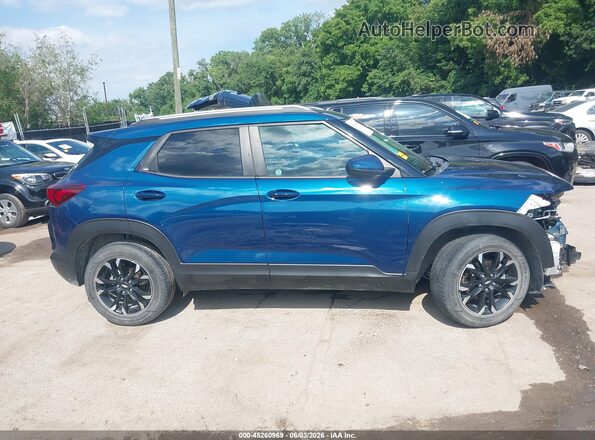 KL79MPSL3MB053116 2021 CHEVROLET TRAILBLAZER Blue Панорамний вид салону 360°