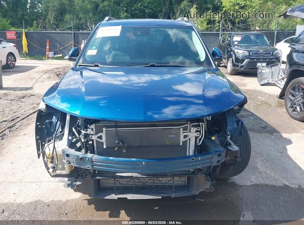 KL79MPSL3MB053116 2021 CHEVROLET TRAILBLAZER Blue Вид задньої частини салону