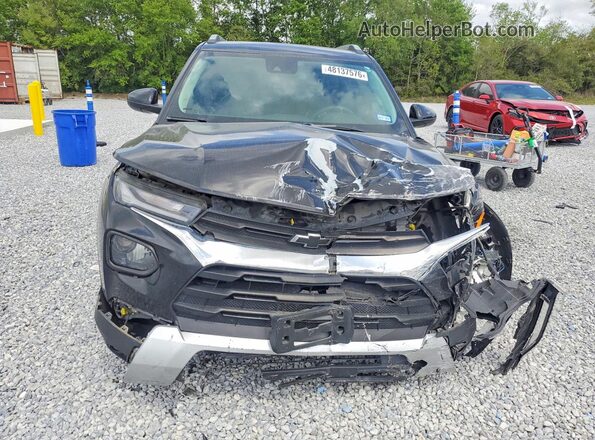 KL79MPSL3NB047673 2022 CHEVROLET TRAILBLAZER Black Widok z przodu