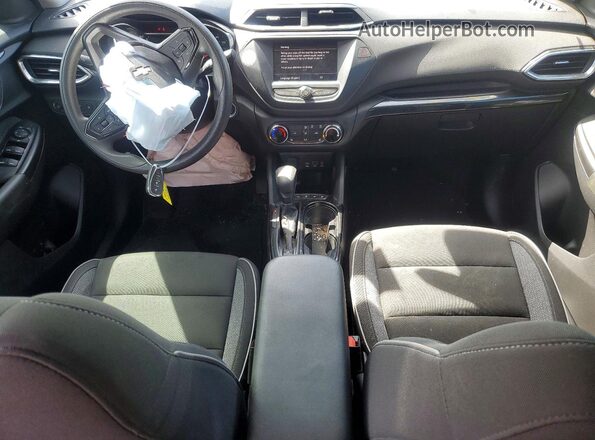 KL79MPSL3NB047673 2022 CHEVROLET TRAILBLAZER Black Widok deski rozdzielczej
