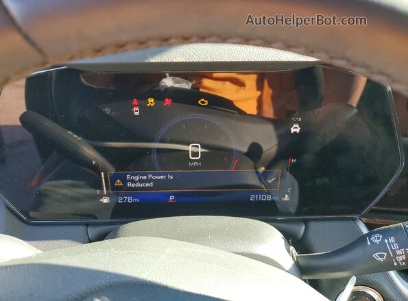 KL79MPSL3RB135581 2024 CHEVROLET TRAILBLAZER Black Instrument cluster view