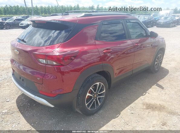 KL79MPSL3SB096691 2025 CHEVROLET TRAILBLAZER Red Rear right