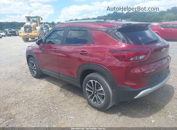 KL79MPSL3SB096691 2025 CHEVROLET TRAILBLAZER Red Rear left