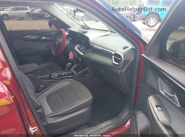 KL79MPSL3SB096691 2025 CHEVROLET TRAILBLAZER Red Front interior view