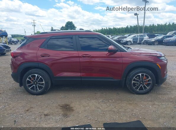 KL79MPSL3SB096691 2025 CHEVROLET TRAILBLAZER Red Rear interior view