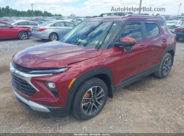 KL79MPSL3SB096691 2025 CHEVROLET TRAILBLAZER Red Front left
