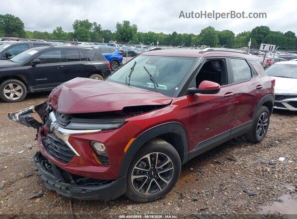 KL79MPSL3SB185841 2025 CHEVROLET TRAILBLAZER Red Front left