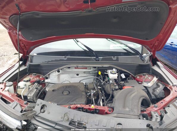 KL79MPSL3SB185841 2025 CHEVROLET TRAILBLAZER Red Rear view