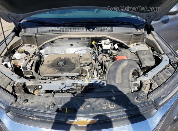 KL79MPSL4MB003647 2021 CHEVROLET TRAILBLAZER Gray Engine compartment view